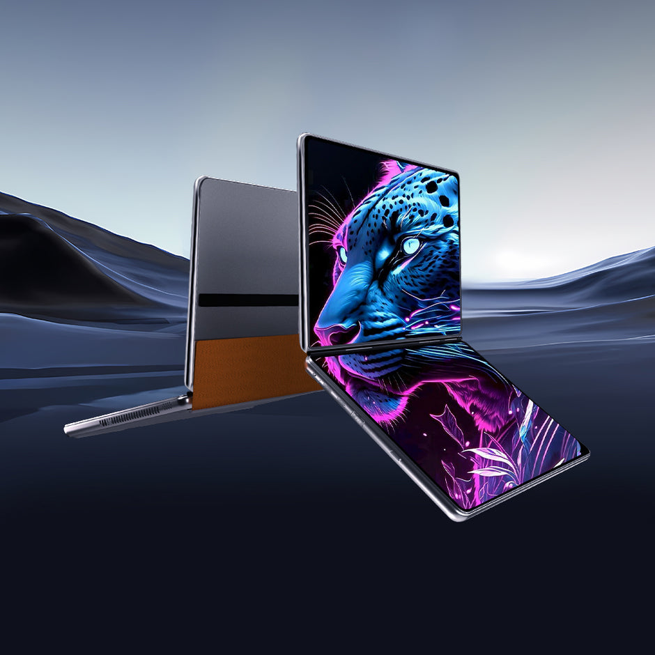 Laptop giá rẻ cảm ứng I3 - 1215U, 2 màn hình 10.95 inch Ram 16GB, SSD 512GB, gập 180 độ, Win 11 bản quyền