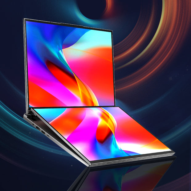 Laptop viamei 16 inch 2 màn hình cảm ứng DS16-PLUS, Intel Core i7-1360P, RAM DDR4, Win 11 Máy mới 100%, chính hãng