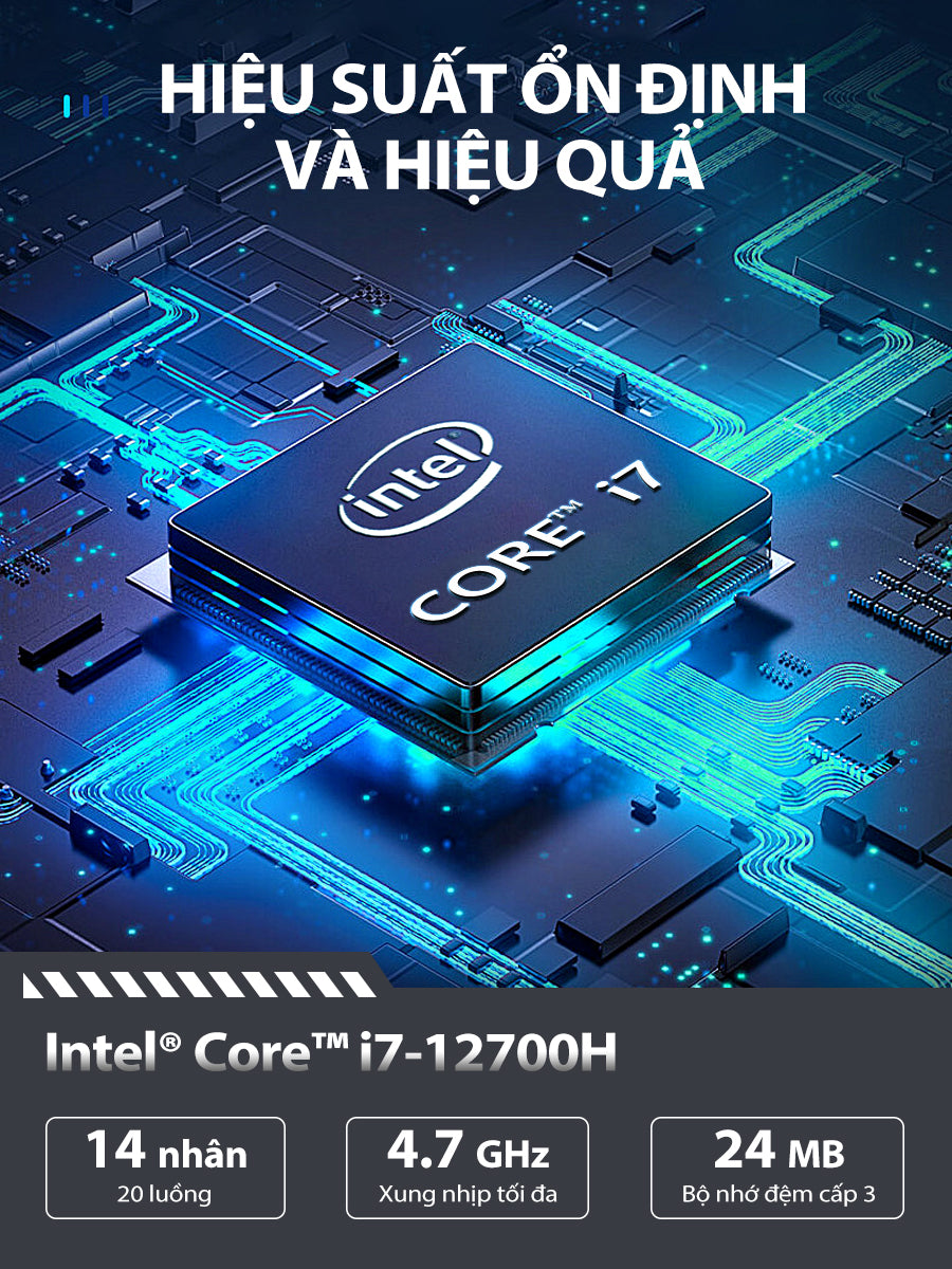 Laptop 3 màn hình MAX16, chính 16 inch & 2 phụ 10.5 inch Intel Core i7-12TH Windows 11 Pro Máy mới 100%, chính hãng