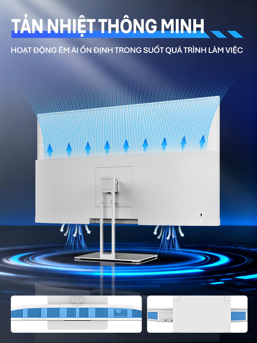 Máy tính All In One G33 I7- 8650U Ram 16GB SSD 512GB, Màn hình 27 inch - AOC bảo hành chính hãng 2 năm