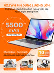 Laptop AOC giá rẻ 15.6 inch R7-7730U RAM 16GB, SSD 512GB mỏng nhẹ cho học tập, văn phòng - BH 1 năm
