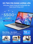 Laptop AOC 15.6 inch I5-12450H – RAM 16GB, SSD 512GB, thiết kế mỏng nhẹ, phù hợp học tập & văn phòng, bảo hành 1 năm