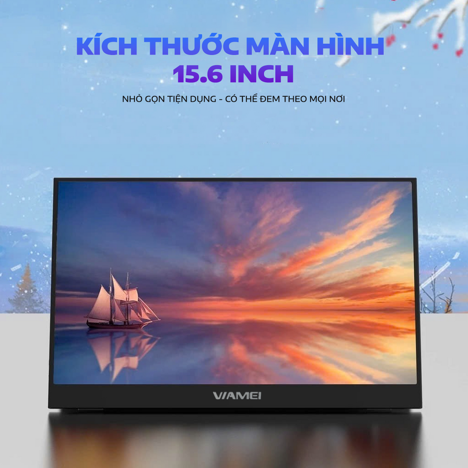 Màn hình di động 15.6 inch IPS FHD Type C HDMI - Portable Monitor máy tính, điện thoại