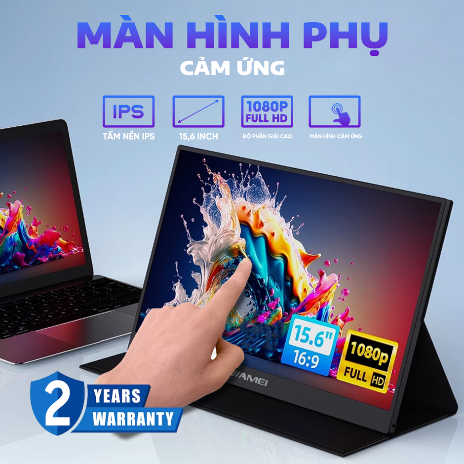 Màn hình di động 15.6 inch IPS FHD Type C HDMI - Portable Monitor máy tính, điện thoại